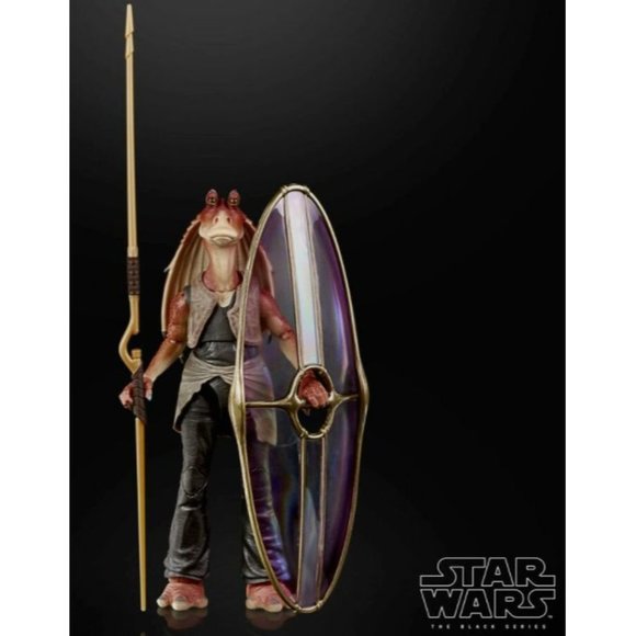Star Wars Black Series Jar Jar Binks Action Figure The Phantom Menace - Picture 7 of 11
